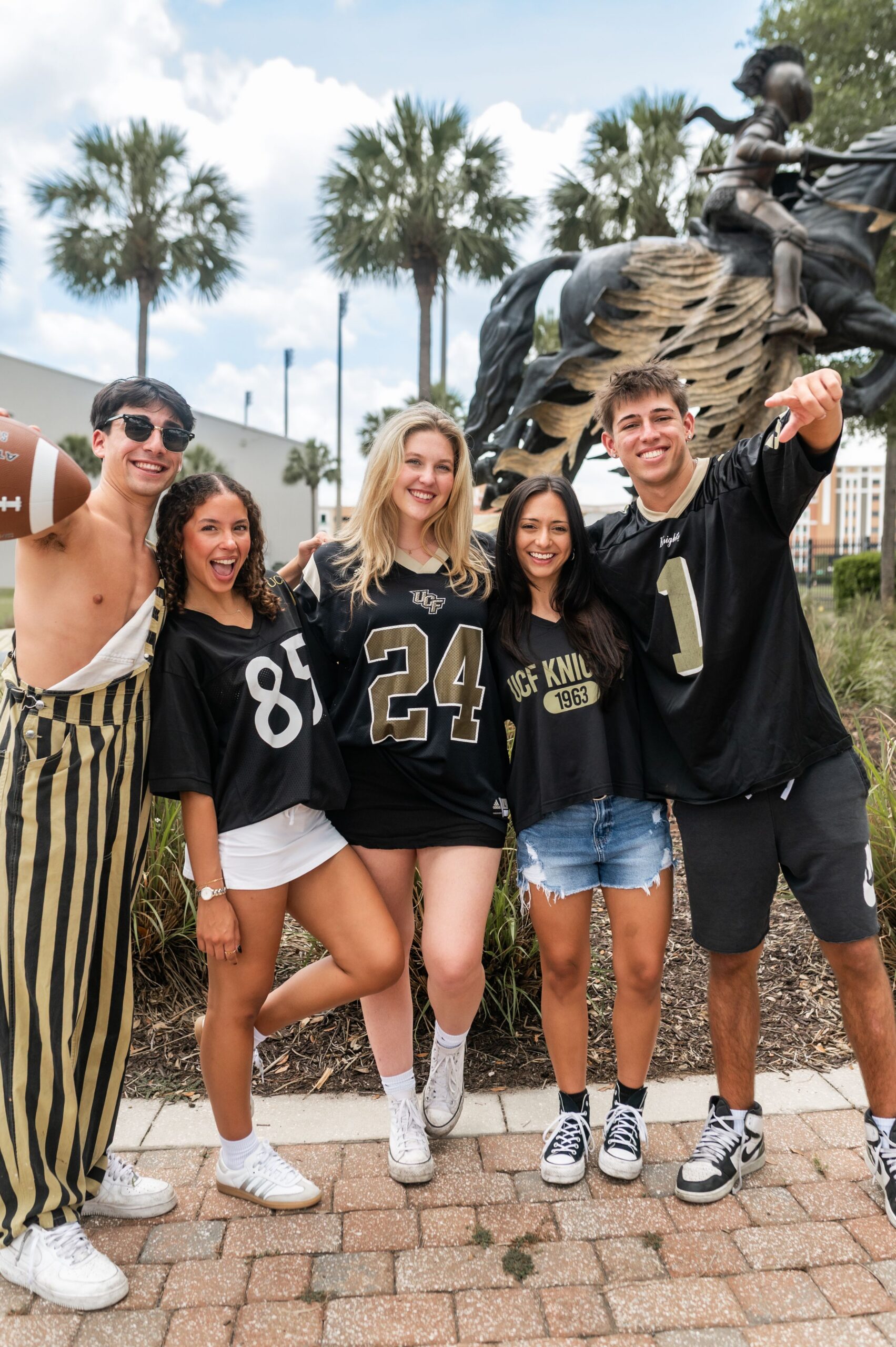 college students celebrating campus game day scaled